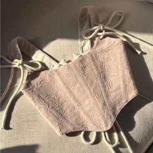 Elegant Cream Women's Top